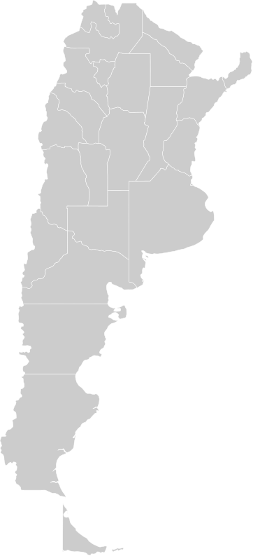 Map of Argentina