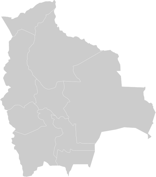Map of Bolivia