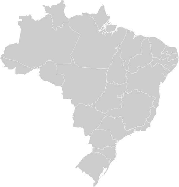 Map of Brazil