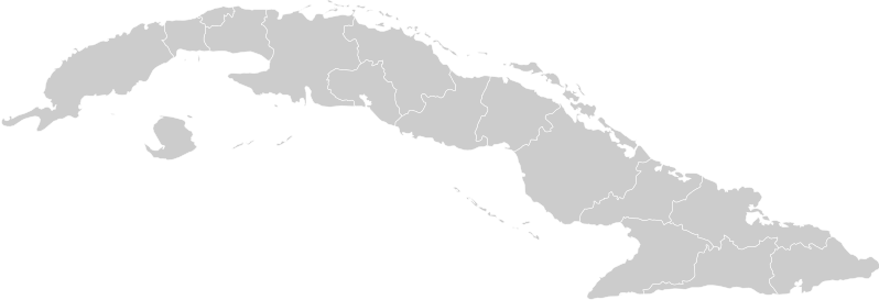 Map of Cuba