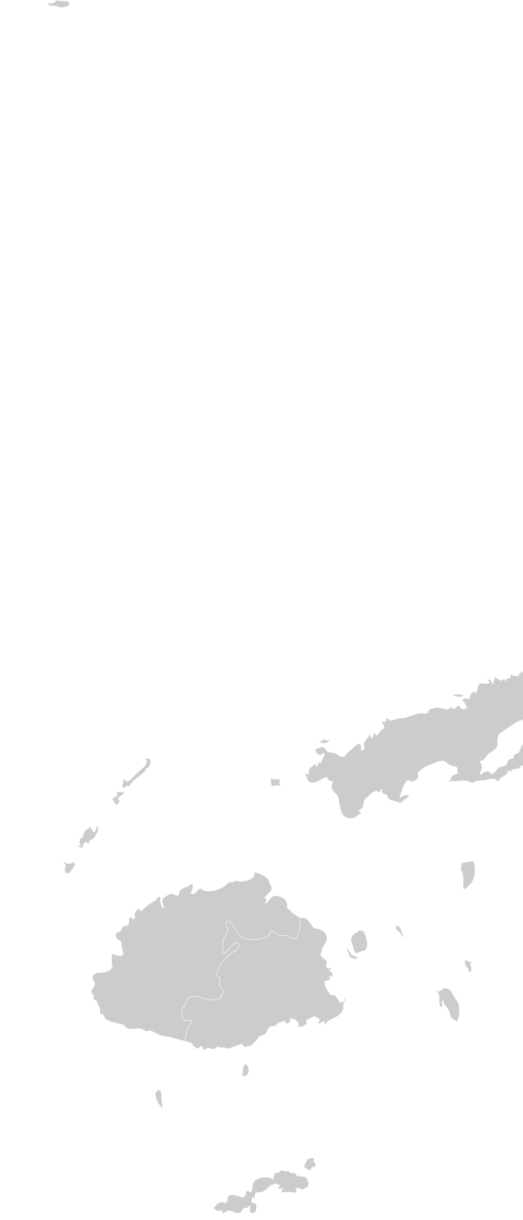Map of Fiji