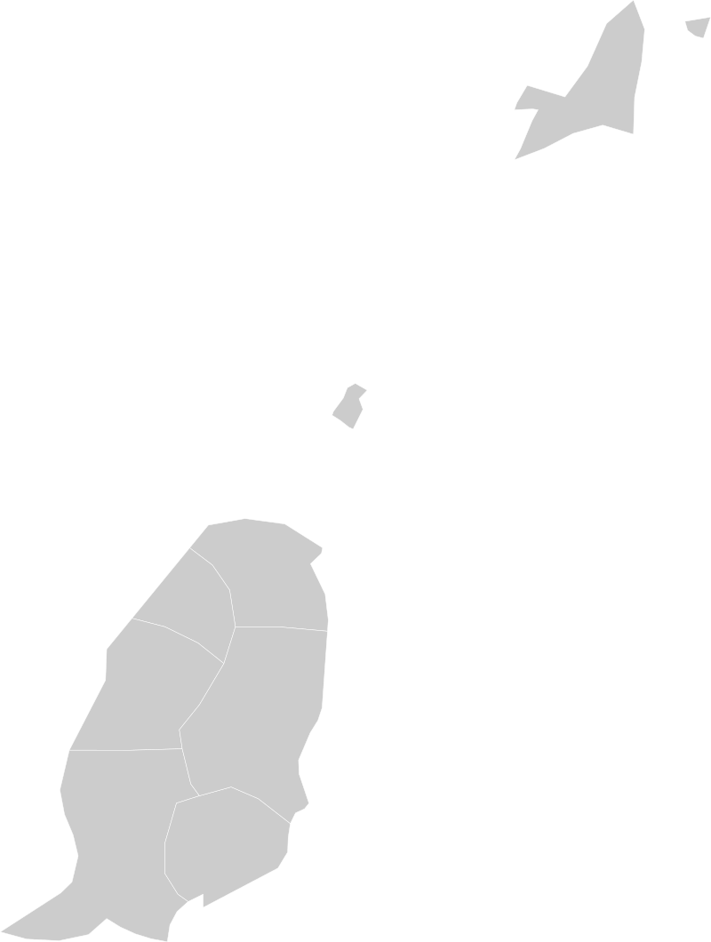 Map of Grenada