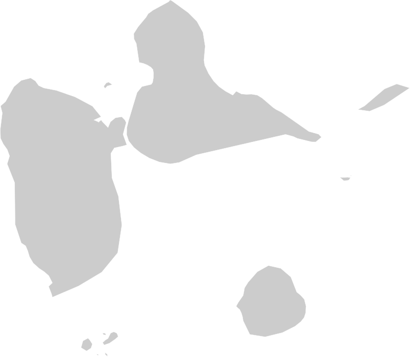 Map of Guadeloupe
