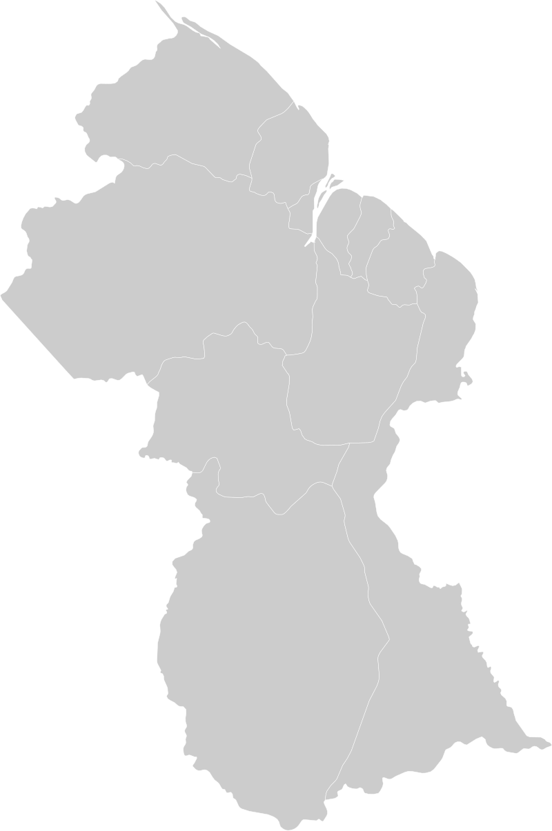Map of Guyana