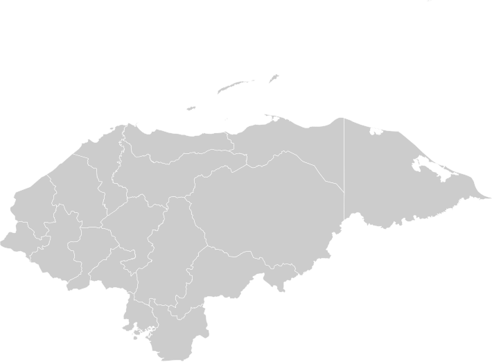 Map of Honduras