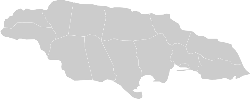 Map of Jamaica