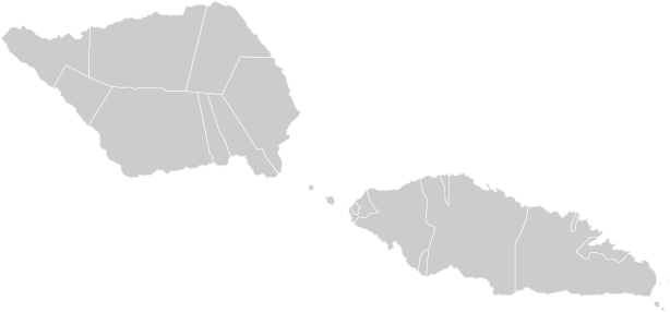 Map of Samoa