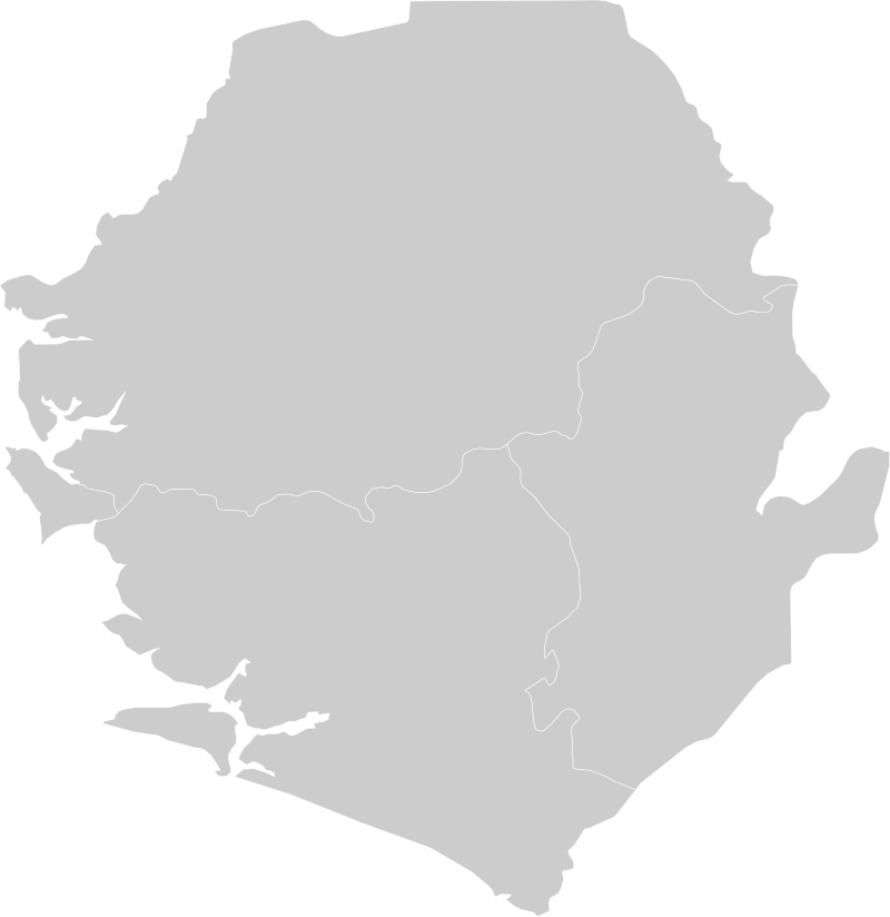 Map of Sierra Leone