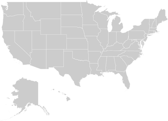 Map of United States