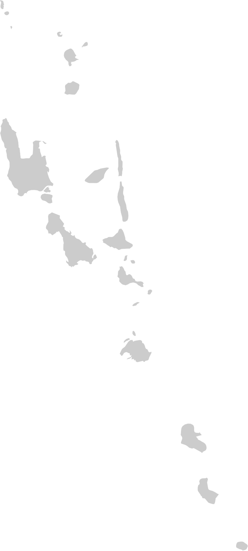 Map of Vanuatu